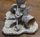 1988 1    Pewter Drunk Fairy Mushroom Wine Wings Nymph Pixie Princess E  Vincent