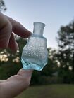 Antique Early American Emboss Turlington Open Pontil Pontiled Medicine Bottle  