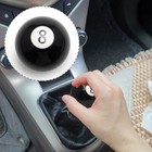     black 8 Ball Billiard Round Shift Knob Acrylic Manual Gear Shift Knob Shifter