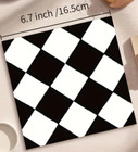 1 Harlequin Diamond Paper Napkin For Decoupage