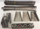 Ac Gilbert Vintage Antique Erector Set Parts W  Red Wood Box C  read 