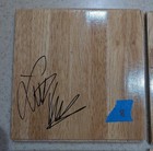 Boston Celtics Signed Parquet Floorboard Lot Perkins Scalabrine Al Jefferson Nba