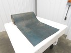 26-3 4 w X 44  Green Pvc Rubber Conveyor Belt With V-belt Guides 680mm Wide