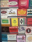70 Las Vegas reno tahoe Casino Vintage Matchbook Collection Framed Matches 16x19