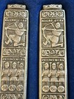 Konge Tinn Pewter Meat Carving Set Hardanger Norway Viking Fork Knife Serving