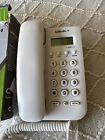 Corded Phone Caller Id Wall desktop Landline Telephone For Home Office White