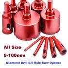 Diamond Drill Bit Hole Saw Brazing Opener Drill Bit For Tile Glass Wood Ceramic