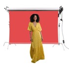 Motorized 6-roller Backdrop Support System Wall Mount Photo Video W  Remote
