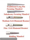 Bassoon Reed Making Tools-mini Set-up- Reamers  Mandrels    More-marble Base