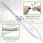 Nutrichef Pkelkn16 Portable Electrical Food Cutter Knife Set With Bread Carving