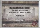 2017 Topps The Walking Dead Evolution Relics Walker  r-w1 10k8