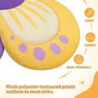 Flower Baby Bath Pad For Infant Bathtub Sink Flower Mat Tub Little Lotus - Pe   