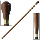 Traditional Walking Cane   Handcarved Sheesham Wooden Knob Handle Mobility Stick