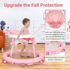 Baby Walker Foldable With 9 Adjustable Heights Activity Center For Boys Girls