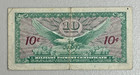 U s  Military Payment Certificate  mpc  Series 641     10 Cents  10     Lot A17