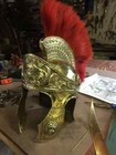 18guage Roman Helmet  Authentic Replica Brass Captain Medieval Cavalry Gift