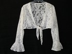 Gorgeous  rare  Vintage Early 90 s Jazz Sport California Woven Lace Top  Med 