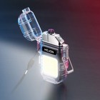 Waterproof Electric Lighter Dual Arc Plasma Flameless Windproof Usb Rechargeable