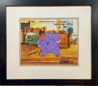      Original Disney Cel Pete Pajamas Goofy Troop 1991 Signed Jim Cummings