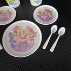 Chilton Barbie Child s Tea Set Play Dishes Plates Cups Pitcher Utensils Plastic