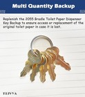 2055 Dispenser Key For Bradle s Multi-purpose Dispensers  Including Toilet Tissu