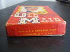 Vintage Old Maid Fairchild Usa Card Game Original Box  Instructions   Old Maid