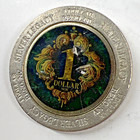 Silver Legacy Hotel   Casino  1 One Dollar Gaming Slot Token - Reno  Nv