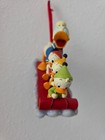 Disney Store Christmas Ornament donald Duck   Nephews Sledding 2013 Rare  