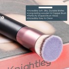 Flat Top Foundation Brush  Premium Kabuki Makeup Brush For Liquid  Blending  Cre