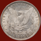 1 Coin  1888-o  New Orleans Morgan Silver Dollar  1 Xf Coin