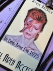 David Bowie Commemorative 1973  North America Tour Backstage Pass