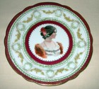 Imperial Crown Austria Plate Shakespeare Romeo And Juliet Portrait Plate 7 5  Ex