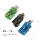 Usb 2 0 Male To 3 5mm 3d Sound Card Mic Headphone Jack Stereo Headset Audio 10h