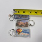 Lot Of 3 Keychains Travel States Souvenir Gifts Mt Rushmore New Mexico Colorado