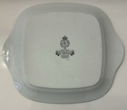 Vintage Royal Worcester Twelve Days Of Christmas Square Handled Cake Plate