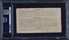 1972 World Series Game 2 Rollie Fingers Autographed Game Ticket Stub Psa Graded