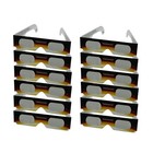 12 Pairs Bookishbunny Solar Eclipse Viewers Paper Glasses Iso Certified Sun View