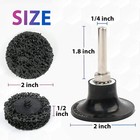 12 Pack 2   Roloc Strip Disc Wheel Paint Rust Removal Surface Conditioning Discs