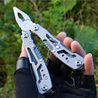 14-in-1 Stainless Steel Multi-tool Pliers With Knife Screwdrivers   Nylon Sheath