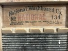 Vintage National Washboard Co  No 134 Chicago  Saginaw  Memphis 1918