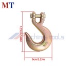 20 Pcs 6600 Lbs 3 8 Inch Clevis Slip Hooks G70 Tow Chain Hook Trailer Tie Down