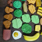 Lot Of Vintage Realistic Rubber Pretend Food Play Toy Prop Little Tikes Fp More