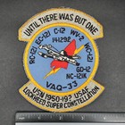 Rare Usn Patch Navy Vaq-33 Tactical Electronic Warfare Squadron Connie C121 Usaf