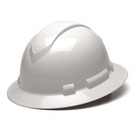 Ridgeline Full Brim Ansi Construction Safety Hard Hat 4 Point Ratchet Suspension