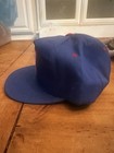 Vintage Southern Pacific Railroad Construction Services  Blue Snapback Hat B2