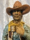 Vintage Western Cowboy 1974 Universal Statuary Corp 711 V  Kendrick Detail  