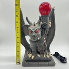 Gothic Winged Gargoyle Statue Lamp 12    Light Halloween Decor Prototype Unique