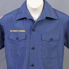 Boys Official Bsa Boy Scout Cub Scout Short Sleeve Shirt   Blue   Youth Medium