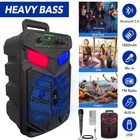 6000w Portable Bluetooth 5 0 Speaker Sub Woofer Heavy Bass Sound Party System Us