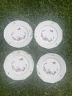Set Of 4 Vintage Chantilly Kakiemon Plates - Red Fox And Flying Squirrel Motif